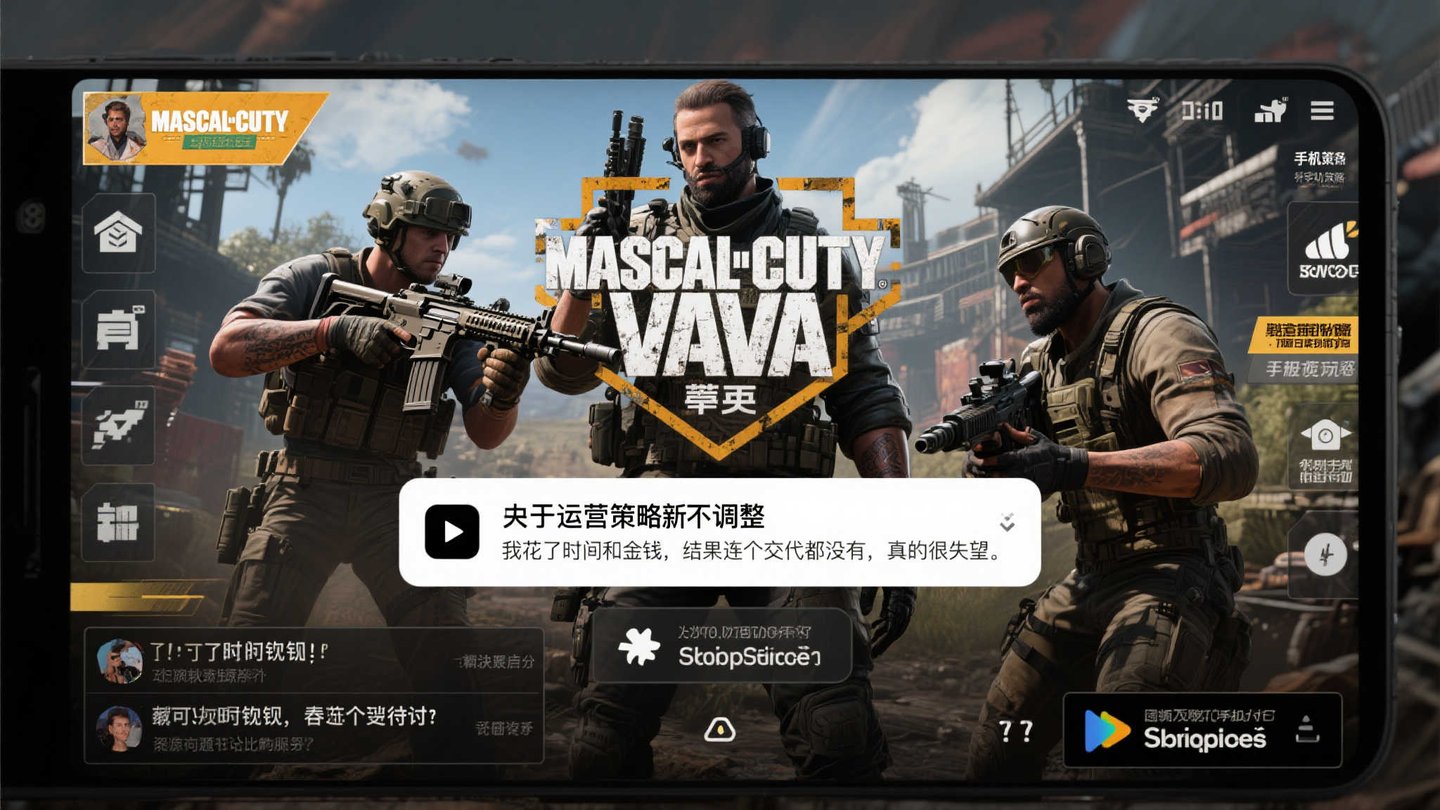 使命召唤战区手游停更下架 玩家反应强烈
