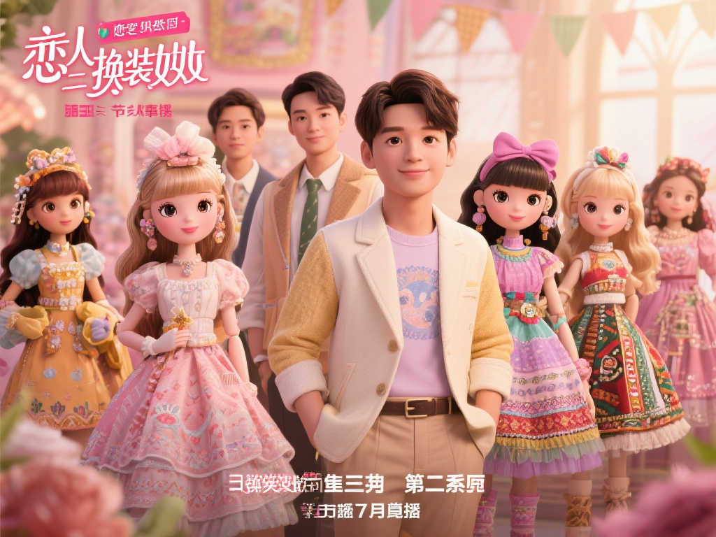 热门动画《恋上换装娃娃 第二季》定档7月，精彩再续！