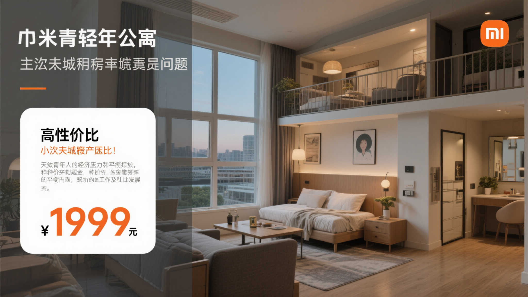 小米青年公寓开门迎首批住户：1999元畅享多彩娱乐空间