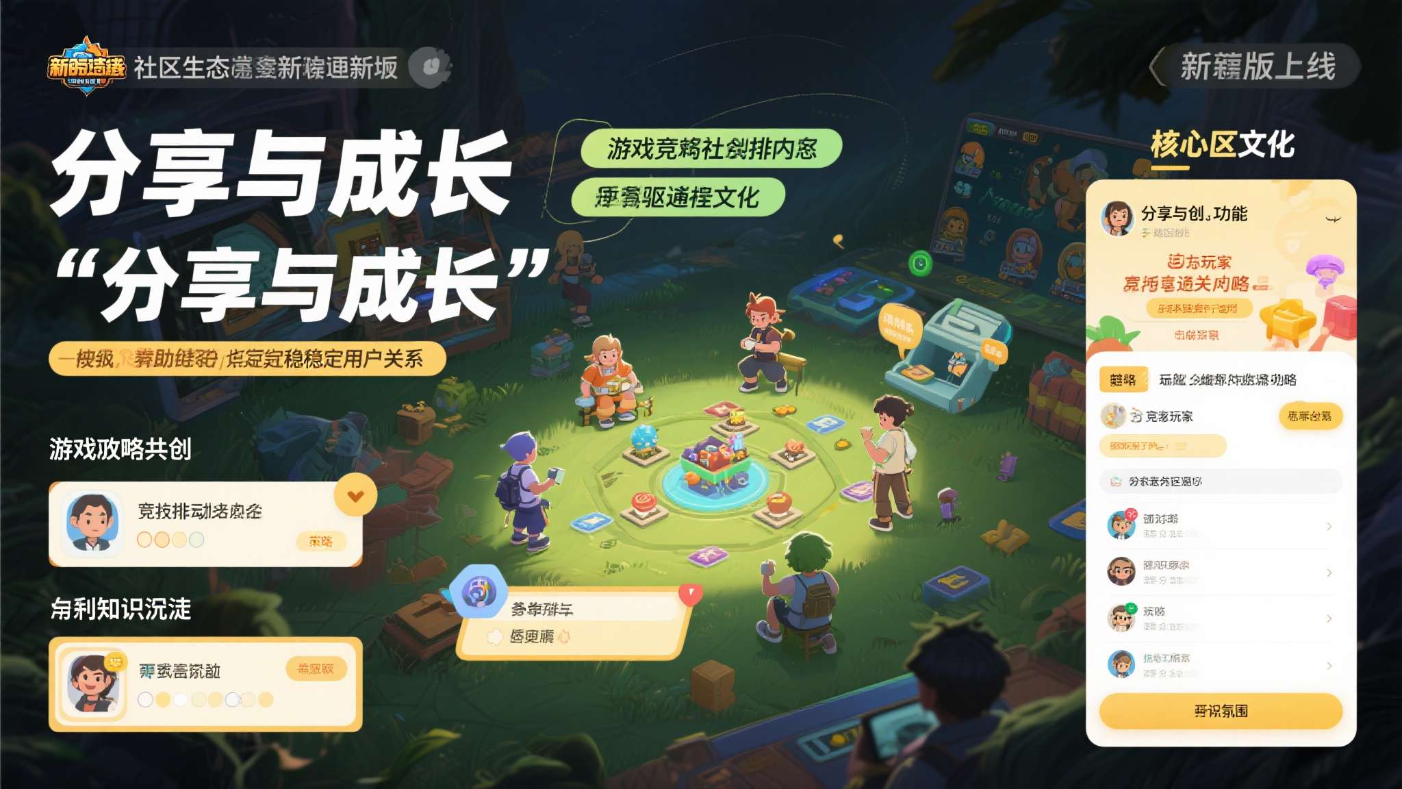 咪咕快游一点即玩 在社区生态建设方面,新版本上线了游戏攻略共创功能,鼓励玩家分享通关心得与策略,形