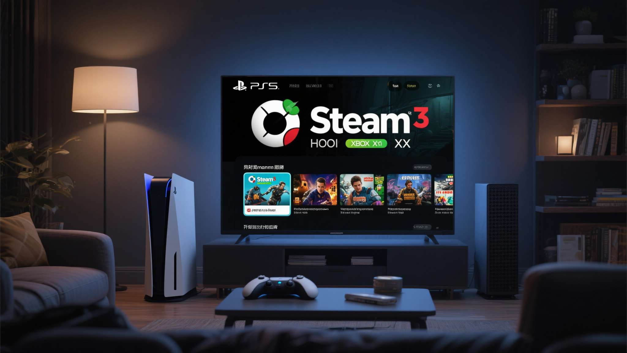 作为《半条命3》的同步发布平台，Steam主机承载的期待同样巨大。相比PS5和X