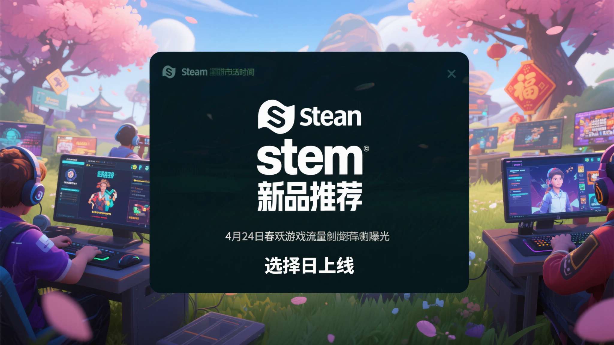 《王牌战略:机甲新星》定档4月24日上线Steam,首发仅售49.88元 4月24日正值春季游戏市场的活跃时段,众多玩家在经历寒假与春节游戏热潮后,依然保